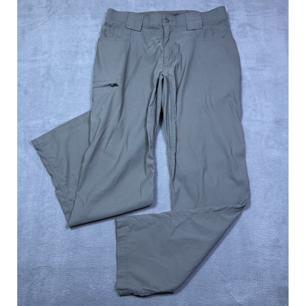 Duluth Flex Dry On The Fly Pants Mens 32x32 Relaxed Fit Gray Gorpcore Utility